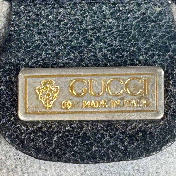 Gucci Blue & Cream supreme coated canvas crossbody. Refinished. Vintage - Picture 12 of 13